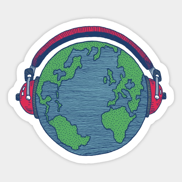 World Music Sticker by Matt Andrews